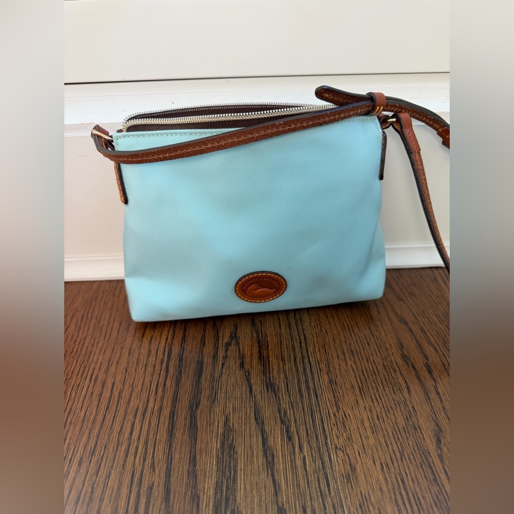 Dooney & Bourke Light Blue Crossbody Pouchette